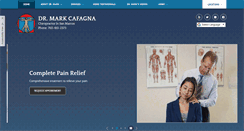 Desktop Screenshot of drmarkchiropractor.com